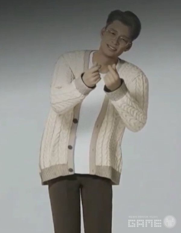 3D프린트 기능으로 만든 김형준 PD의 캐릭터 /게임와이 촬영