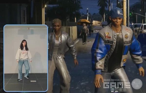 나의 현실 속 포즈를 게임 속으로 /게임와이 촬영