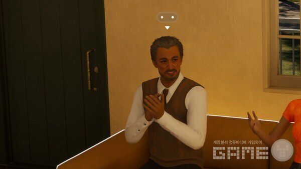 이웃 주민으로 등장하는 중년 조이 /게임와이 촬영