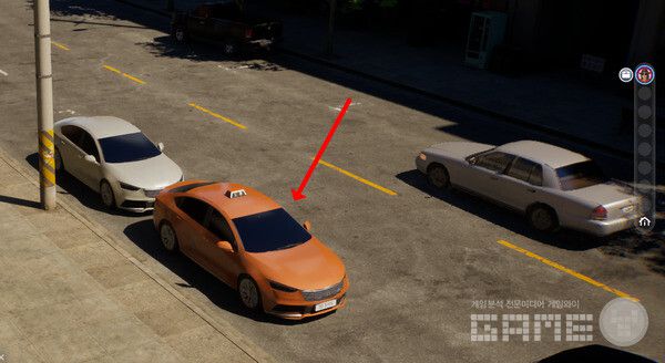 택시를 마지막으로 조이가 사라진다. 이 화면 그대로 6시간이 지나야 한다. 인조이 /게임와이 촬영