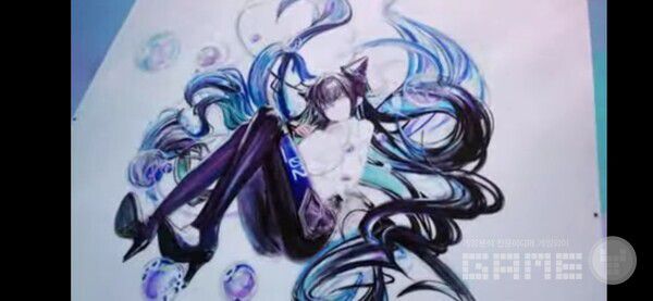 니케 2.5주년 수중 퍼포먼스