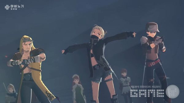 마비노기 모바일 공식 채널,  '마비노기 모바일 신규 클래스 계열 '도적' UPDATE' 갈무리