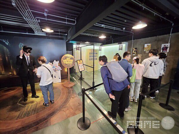 스탬프를 찍은 후에는 바로 미니게임 3종을 플레이 할 수 있다 / 게임와이 촬영