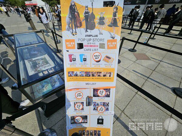 예상했다싶이 거의 모든 항목이 품절이었다 / 게임와이 촬영