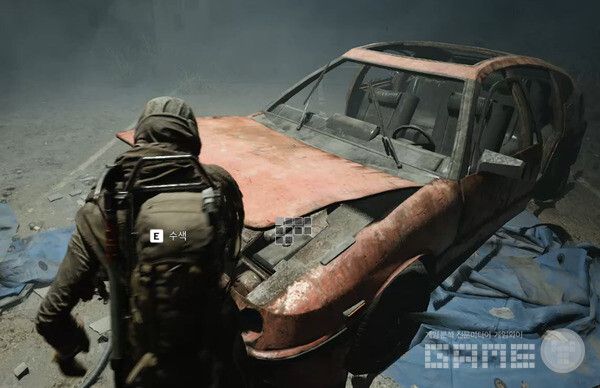 차량 보닛을 일명 ‘빠루(?)’로 열어보는 순간 게임의 그래픽 퀄리티가 드러난다. 아크레이더스 /게임와이 촬영