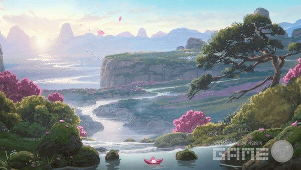 LCK에 적용될 아이오니아 테마가 담긴 LoL 2025년 시즌 2 시네마틱 스틸컷 이미지 / LCK