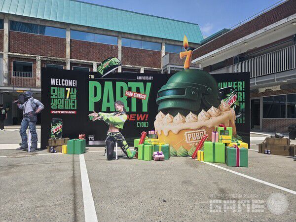 배틀그라운드 모바일 7주년 행사 현장 사진 / 게임와이 촬영