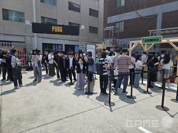 배틀그라운드 모바일 7주년 행사 현장 사진 / 게임와이 촬영