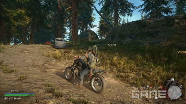 바이크는 이 게임의 주요 이동 수단이다