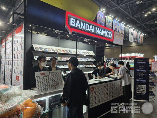 2025 플레이엑스포 반다이남코 부스 / 게임와이 촬영