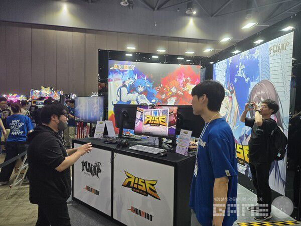 2025 플레이엑스포 반다이남코 부스 / 게임와이 촬영