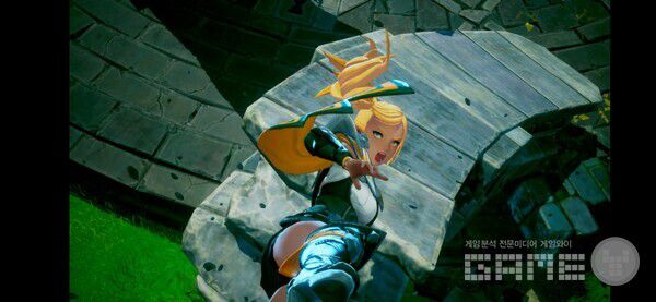 나도 코믹 캐릭터다!! 드래곤소드 /게임와이 촬영.