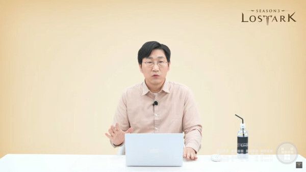 전재학 로스트아크 디렉터 / 로스트아크 On Air 라이브 방송 갈무리