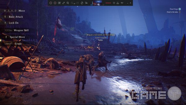 이 맵에서 로스트아크 오픈 당시가 떠올랐다.  크로노 오디세이 /게임와이 촬영