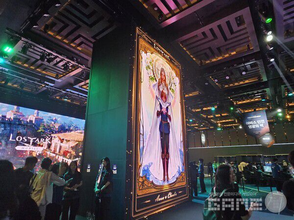 로스트아크 비전프리뷰 시연 현장 / 게임와이 촬영