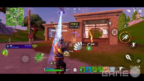 상대 처치후 쏟아지는 아이템을 먹는 맛!