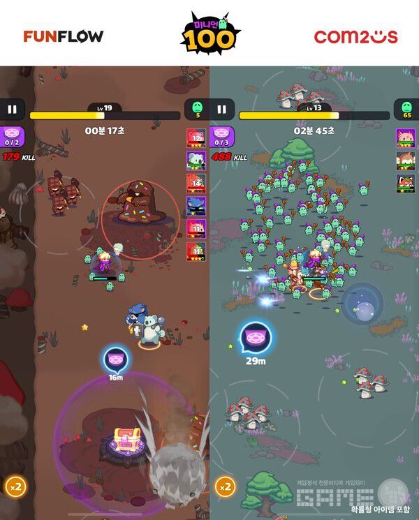 '미니언100' 챕터 콘텐츠 /컴투스