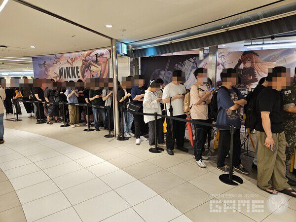 이른 시간임에도 불구하고 많은 이용자들이 현장에 방문했다 / 게임와이 촬영