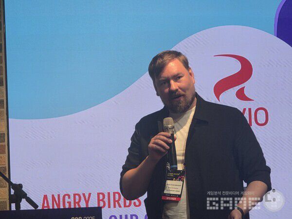 “업계에 몸담은 동안, 유일하게 변하지 않은 것은 변화였다.” 로비오 담당자 /게임와이 촬영