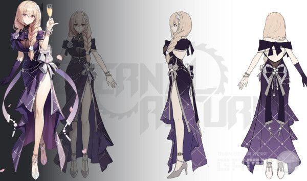 2주년 기념 스킨으로는 이바와 엘레나의 드레스 복장 스킨이 공개됐다 / 님블뉴런 제공