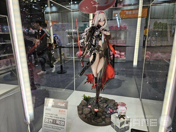 지나가는 많은 사람들의 시선을 사로잡은 흑북이 피규어 / 게임와이 촬영