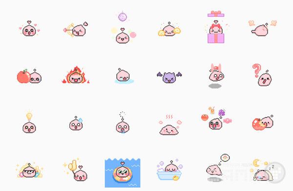 잔망둥이 픽셀 포링이가 뽀잉’ 카카오 이모티콘 출시 /그라비티