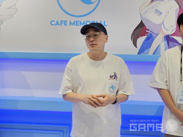 김용하 PD는 선생님들의 사랑 덕분에 여기까지 올 수 있었다며 좋은 추억을 남기고 가셨으면 좋겠다고 말했다 / 게임와이 촬영