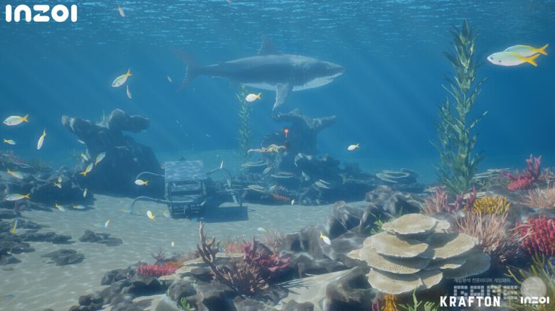 스노쿨링 플레이 화면 / 크래프톤 제공