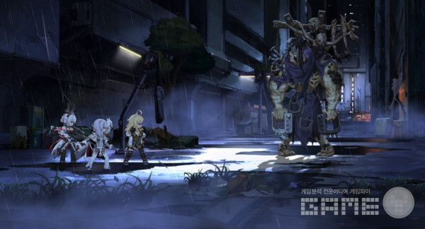 그렇기에 실제 인게임 내 배경에서도 다크한 분위기 뿐만 아니라 디테일적인 요소도 살려낸 것을 볼 수 있다 / 스마일게이트 제공