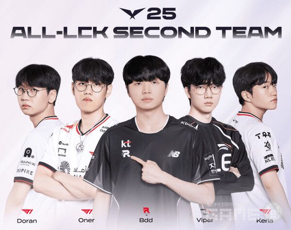 2025 올 LCK 세컨드 팀/LCK