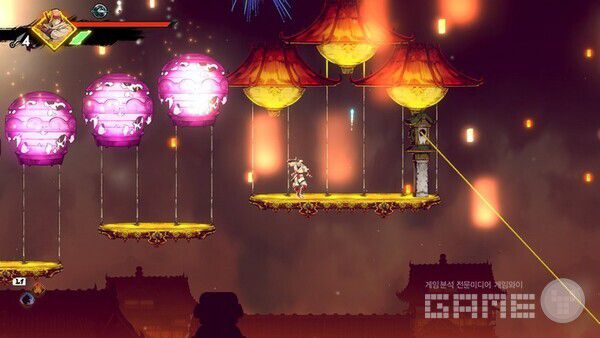 스테이지에는 여러 기믹이 존재한다