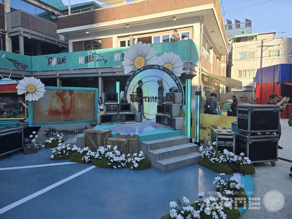 펍지 성수, 지드래곤 컬래버 팝업 현장 / 게임와이 촬영