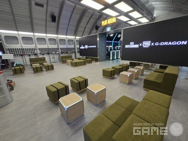 펍지 성수, 지드래곤 컬래버 팝업 현장 / 게임와이 촬영