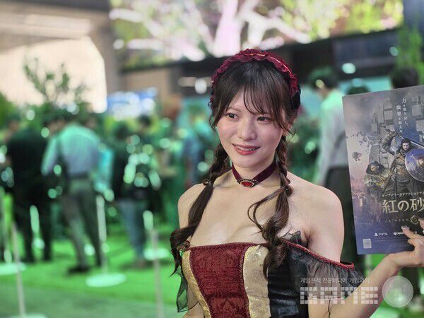 펄어비스 붉은사막 도쿄게임쇼 2025 부스 /게임와이 촬영