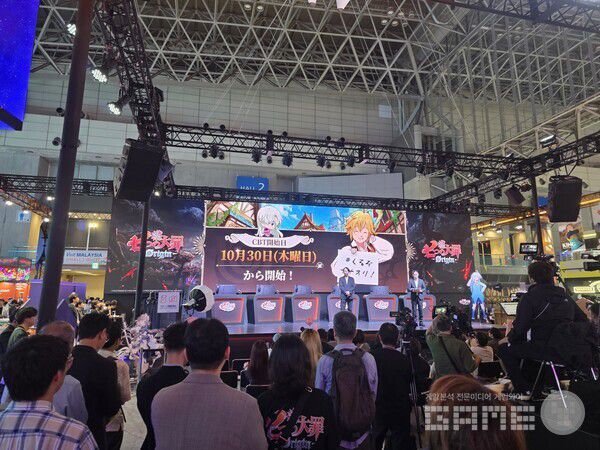 도쿄게임쇼 2025 /게임와이 촬영