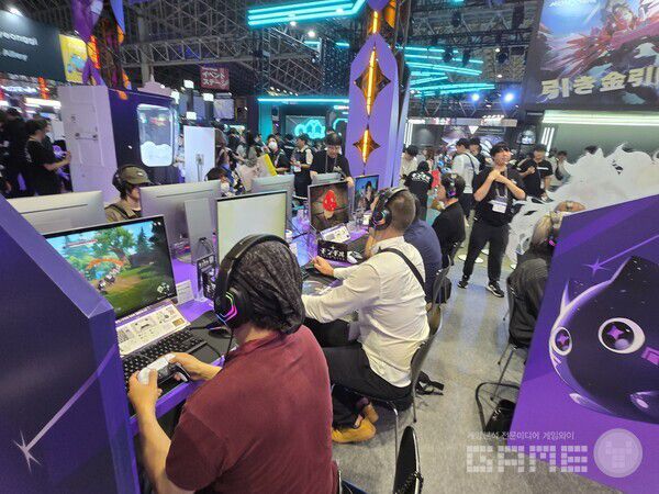 TGS 2025 넷마블 부스 현장 / 게임와이 촬영