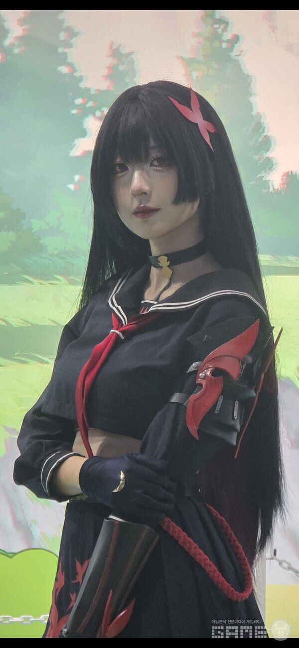 도쿄게임쇼 2025 코스어 및 안내원 /게임와이 촬영