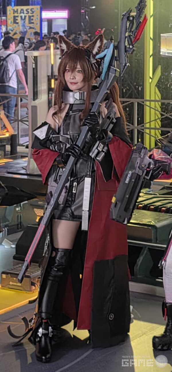 도쿄게임쇼 2025 코스어 및 안내원 /게임와이 촬영