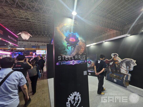 TGS 2025 파라독스 부스 /게임와이 촬영