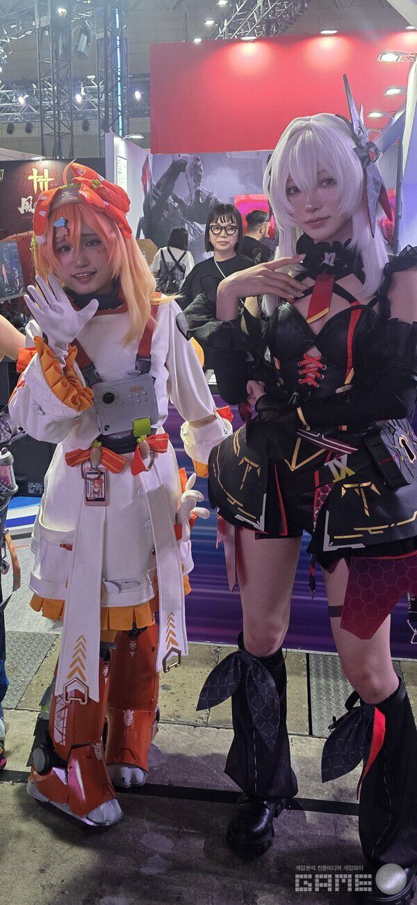 도쿄게임쇼 2025 코스어 및 안내원 /게임와이 촬영