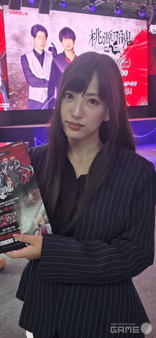 도쿄게임쇼 2025 코스어 및 안내원 /게임와이 촬영