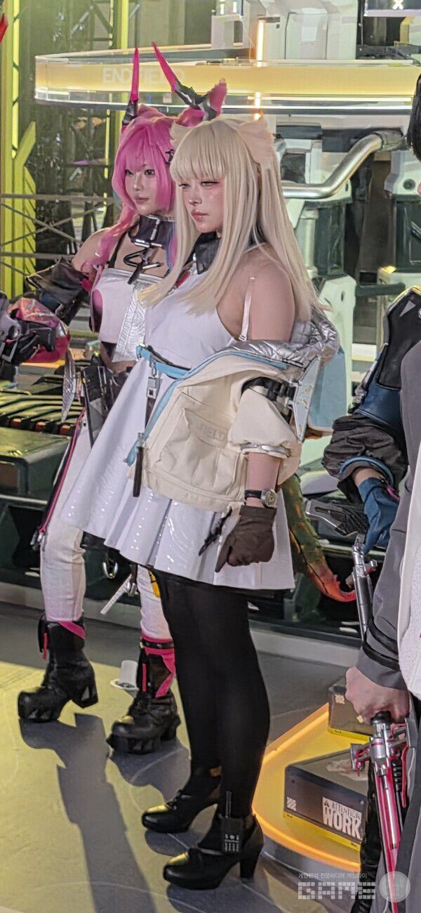 도쿄게임쇼 2025 코스어 및 안내원 /게임와이 촬영