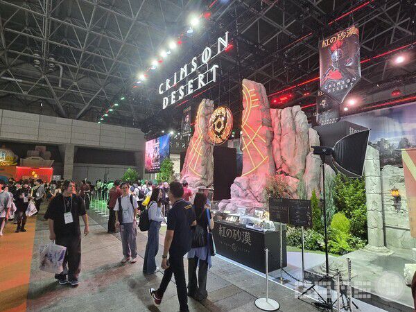 TGS 2025 검은사막 부스 현장 / 게임와이 촬영