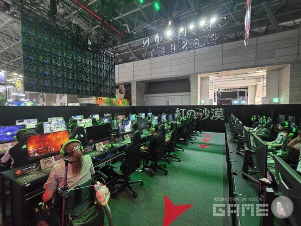 TGS 2025 검은사막 부스 현장 / 게임와이 촬영