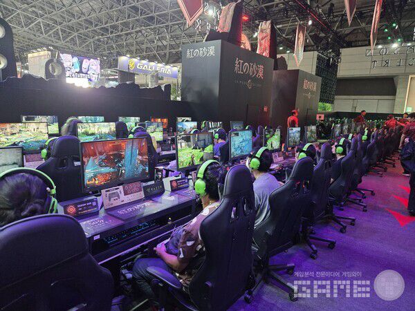 TGS 2025 검은사막 부스 현장 / 게임와이 촬영