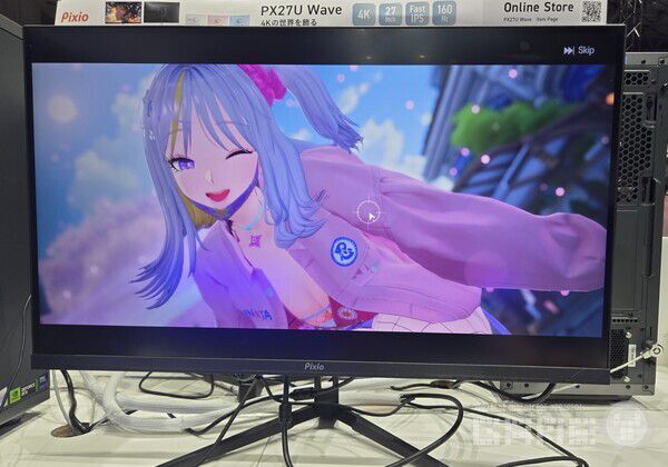 스마일게이트 부스 \'미래시\' 시연 현장 / 게임와이 촬영