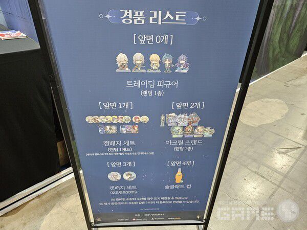 동전만 굴려도 관련 굿즈를 받을 수 있다 / 게임와이 촬영