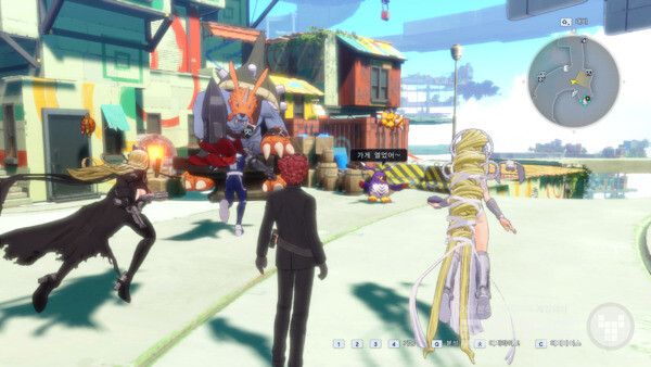 디지몬 스토리 타임스트레인저 / 게임와이 촬영