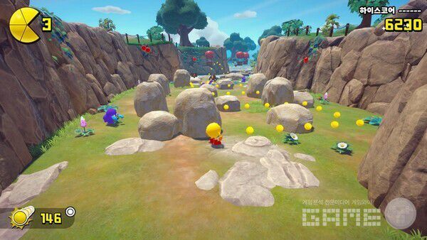 팩맨이 플랫포머 게임으로 돌아왔다