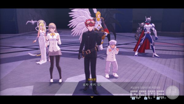 디지몬 스토리 타임스트레인저 / 게임와이 촬영